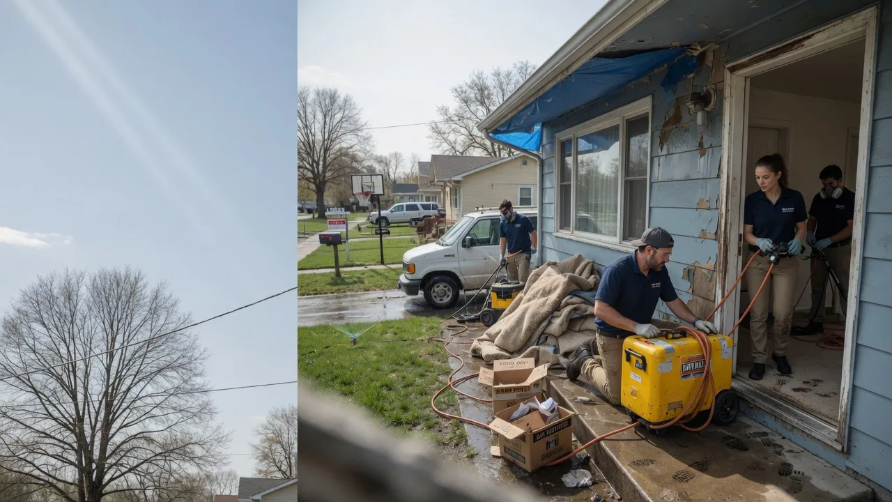 Basement Flood Cleanup in Flaxville, MT near me